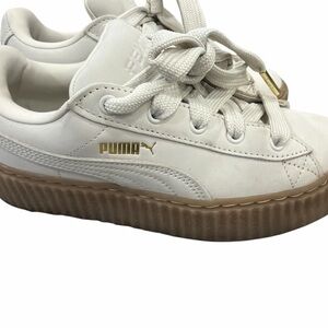 PUMA Kids White Sneakers. Fenty.